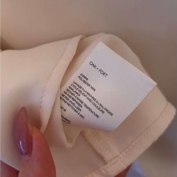 OAK + FORT CROPPED COLLARED BLOUS 🐇 - Picture 8 of 8